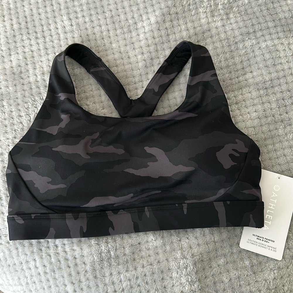 Athleta ultimate printed Bra D-DD+